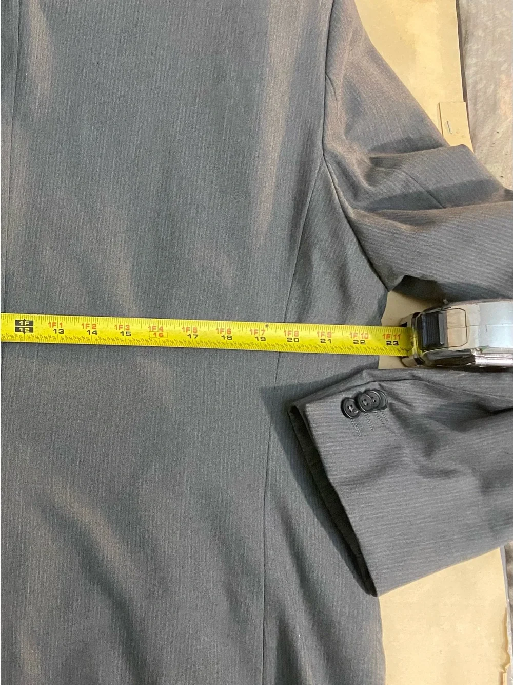 Banana Republic Men's Light Gray Two-Button Blazer. Please See Photo..’